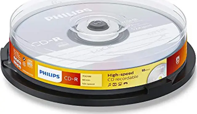 Philips CD-R 700MB 10τμχ