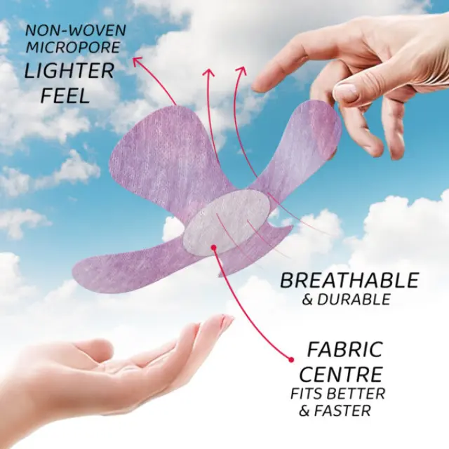 Not Just a Patch X-Mini Air Αδιάβροχα Αυτοκόλλητα για Αισθητήρες Freestyle Libre 2 Plus, Dexcom G7, Dexcom ONE+, Medtronic Guardian, Sibionics, Syai Ultra & Medtrum TouchCare Nano 20τμχ – Μωβ 2