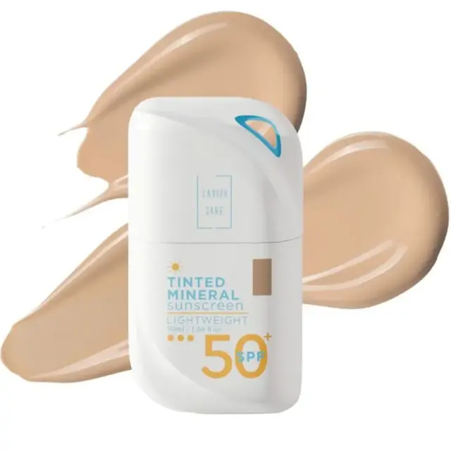 Lavish Care Tinted Mineral Sunscreen Αντηλιακή Κρέμα Προσώπου SPF50 με Χρώμα No2 Medium Shade 50ml
