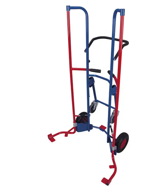 Variofit sk-710.304 Καρότσι για Ρόδες Αυτοκινήτων με Τροχούς Στήριξης για Φορτίο Βάρους ως 200kg