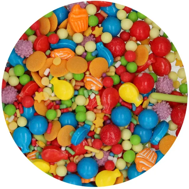 FunCakes 3D Sprinkle Medley - Γενέθλια - 70γρ. 2