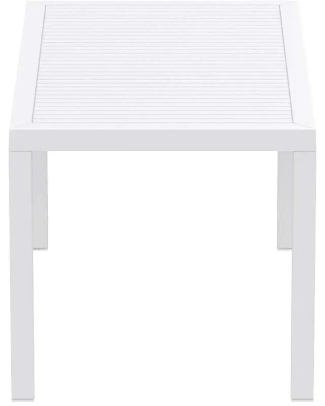 Τραπέζι ARES Λευκό PP 140x80x75cm 3