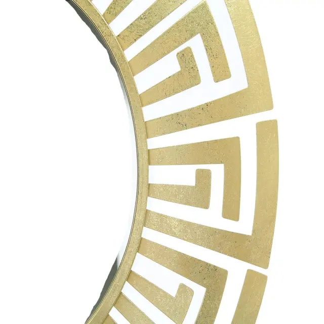 Καθρέπτης Σαμπανί Μέταλλο 76x2x76cm 3