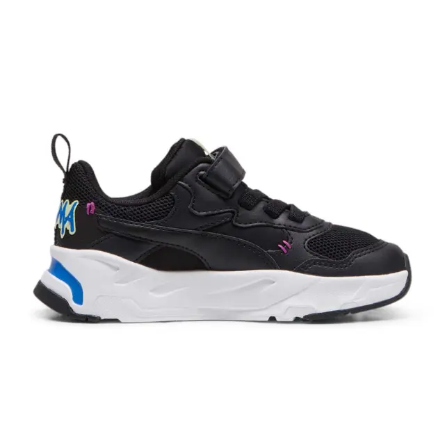 Puma Kids Trinity Mid 90s AC+ (PS) Μαύρο - Μπλε 398000-02 (Puma) 2