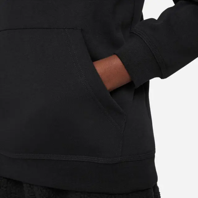 Nike Air Fleece ΠΑΙΔΙΚΗ ΜΠΛΟΥΖΑ (FV2341-012) - Μαύρο-Κόκκινο 3