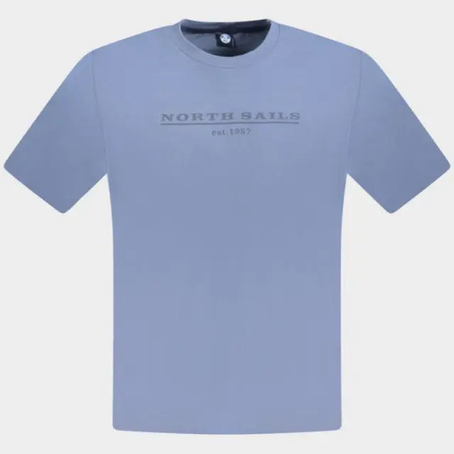 Αντρικό T-shirt North Sails 996022000_BL0772 Γαλάζιο - 2XL