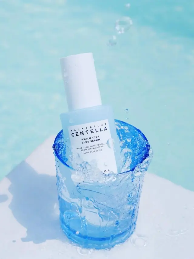 Skin1004 Madagascar Centella Hyalu-cica Blue serum 50ml- Eνυδατικός ορός τύπου τζελ 3