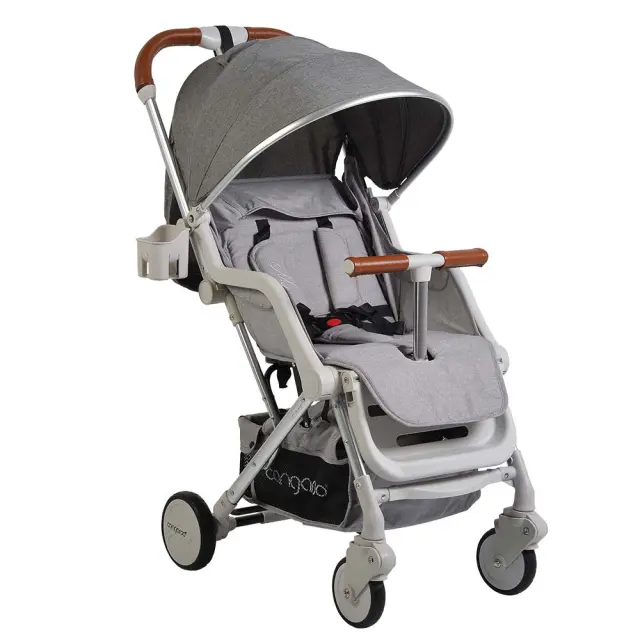 CANGAROO - Baby stroller Mini grey - 3800146234706