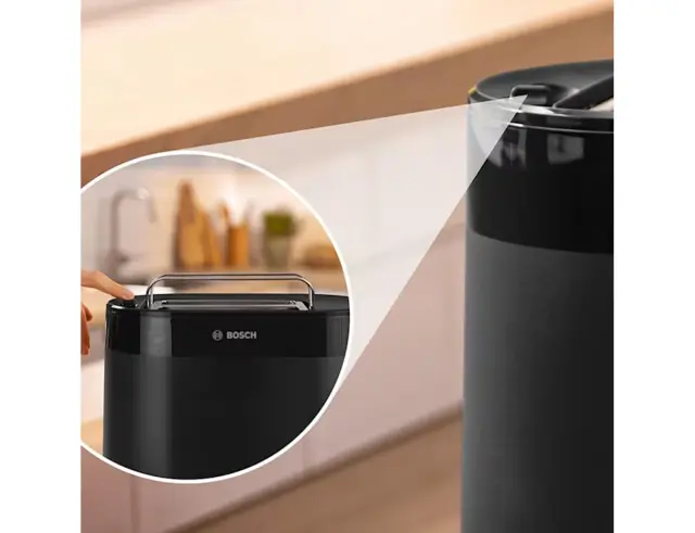 Compact Φρυγανιέρα Bosch MyMoment TAT2M123 με ισχύ 950W και χωρητικότητα 2 φέτες ψωμιού - Black TAT2M123 3