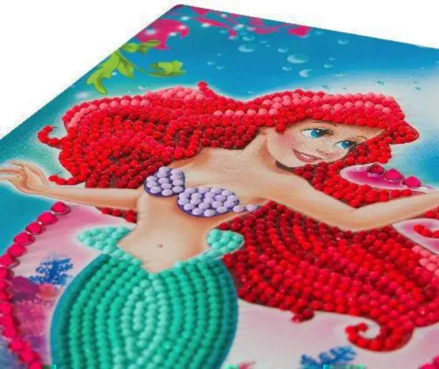 Craft Buddy Notebook Crystal Art The Little Mermaid 3