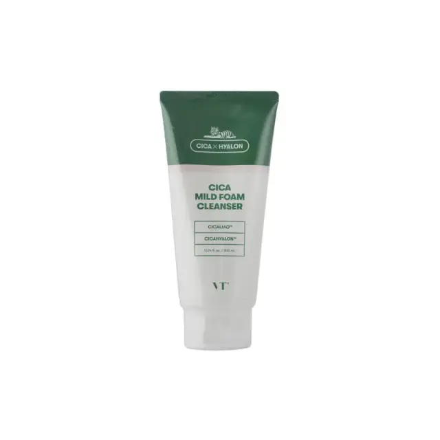 VT Cosmetics Cica Mild Foam Cleanser, Καταπραϋτνικός Αφρός Καθαρισμού Προσώπου 300ml