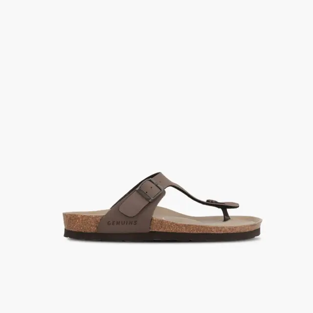 Genuins Πέδιλα Unisex HT Καφέ GEN/ROSAS VEGAN G104383 MOCCA