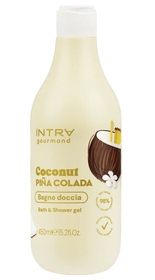 Intra Gourmand Coconut Piña Colada Καρύδα Πίνα Κολάδα Αφρόλουτρο Σώματος, 450ml
