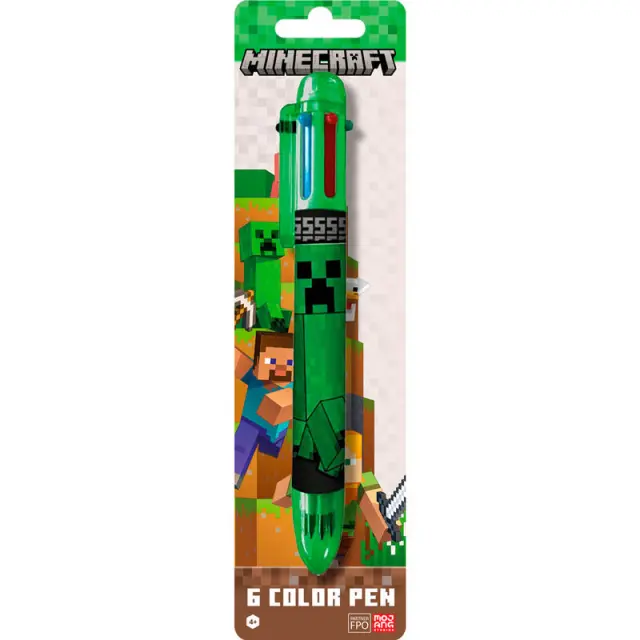 Στυλό με 6 χρώματα Minecraft 6 colours pen