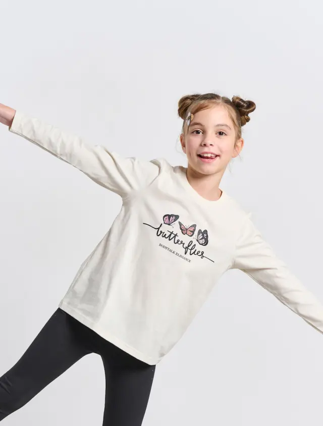 BodyTalk Long Sleeve T-shirt Porcelain 1252-702426 - 14 2