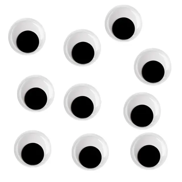 Μάτια για Κούκλες & Κατασκευές Ø16mm - 10τεμ