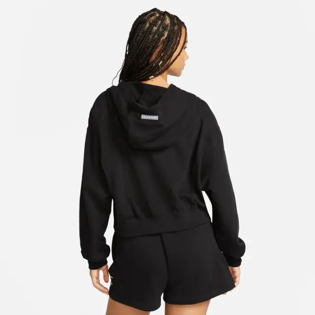 Nike Air Crop Fleece Hoodie (DV8048-010) - Μαύρο 2