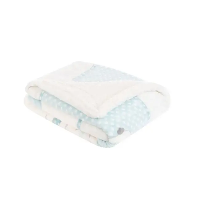 Κουβέρτα Αγκαλιάς Διπλής Όψεως Fleece 80x110cm Sleepy Sheep Kikka boo 31103020149 2