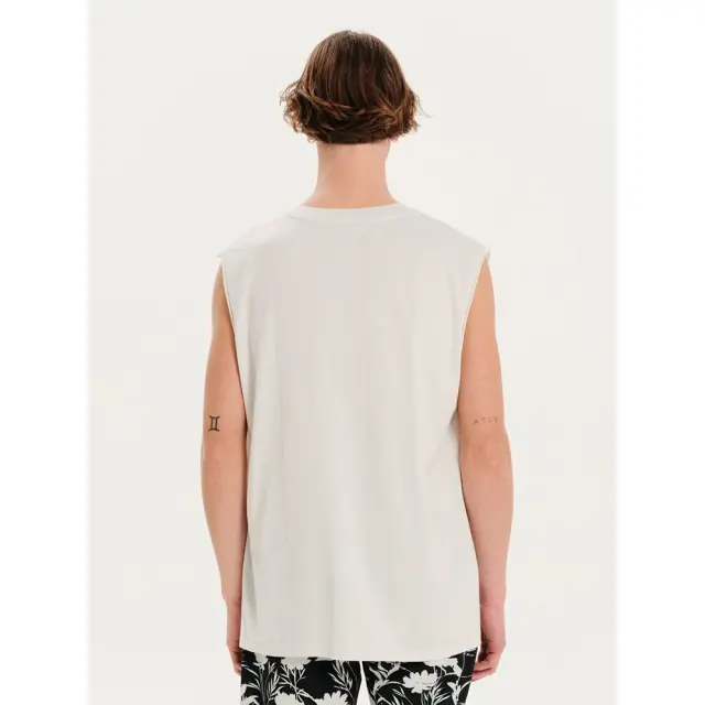 Emerson Men's Crewneck Tank Top (251.EM37.125-Frosty White) - Εκρού 3