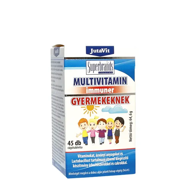 JutaVit Multivitamin Immuner chewable tablets For Kids