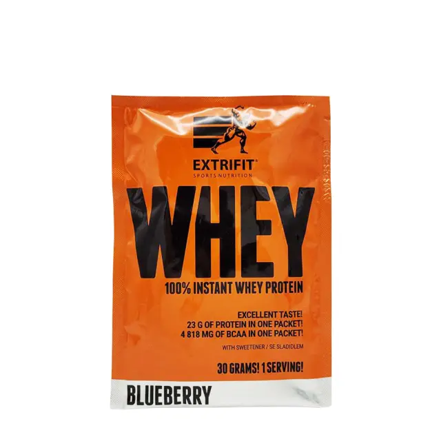 Extrifit 100% Instant Whey Protein blueberry, 30-g