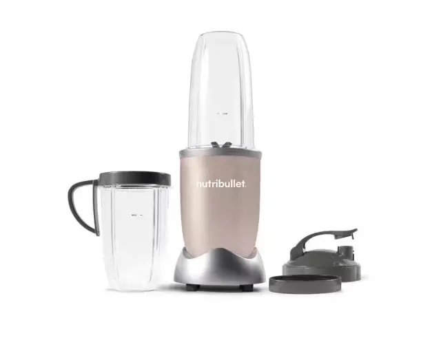 Μπλέντερ Nutribullet Pro 900 NB907CP με ισχύ 900W, χωρητικότητα 900ml και 1 ταχύτητα - ChampagneNB907.CP 3