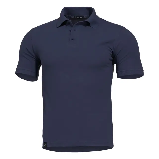 Pentagon Sierra Polo T-Shirt-Μπλούζα Κοντομάνικη Πόλο για Καθημερινή Χρήση - 08WG-Wolf Grey-Γκρί Ανοιχτό 3