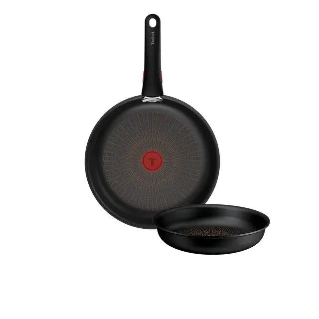 Tefal P00591 Ingenio Excellence Fusion Αντικολλητικά Τηγάνια 22/26εκ Και Αποσπώμενη Λαβή, Σετ 3 Τεμαχίων