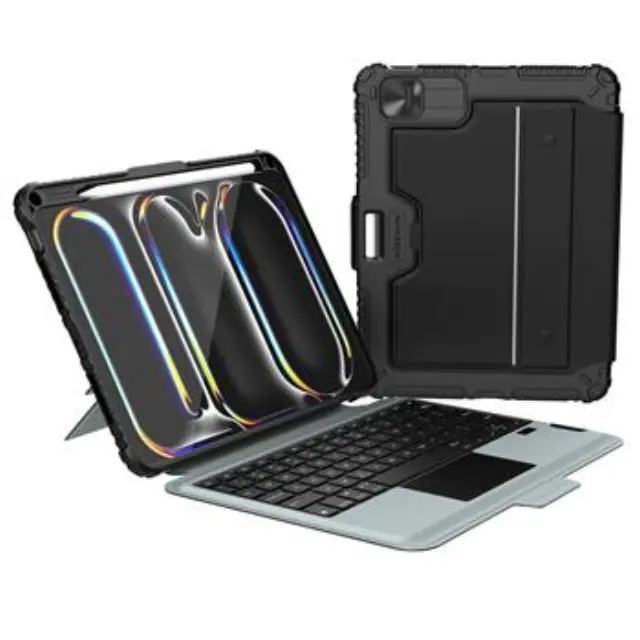 Nillkin Bumper Combo Keyboard Case (Backlit Version) for iPad Pro 11 2024/25 Black