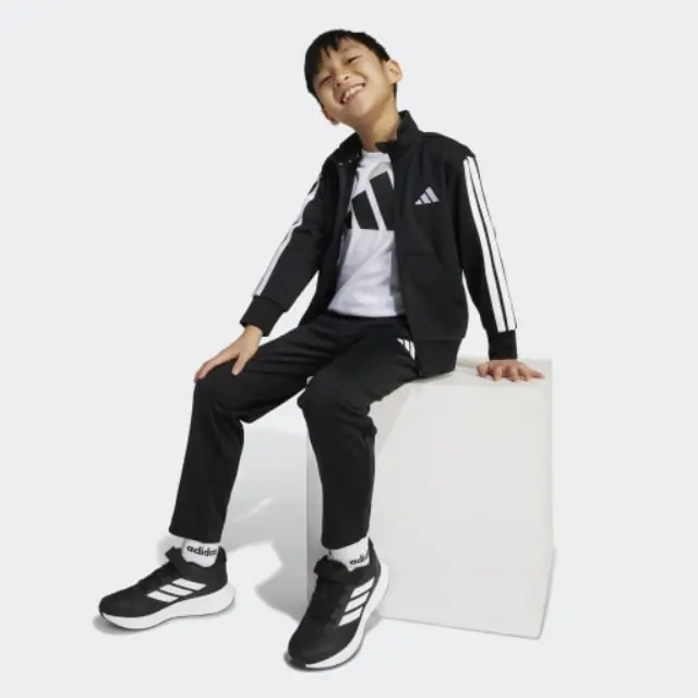 Adidas Sportswear 3-Stripes Kids' Track Suit JM0891 - 128 2