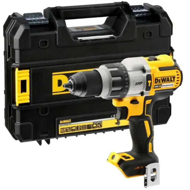 DeWalt DCD996NT - Δραπανοκατσάβιδο Μπαταρίας Κρουστικό 18V XR Li-Ion (Χωρίς Μπαταρία + Φορτιστή) + Βαλίτσα