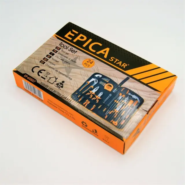Epica Star EP-60507 Κασετίνα με 24 Εργαλεία 2