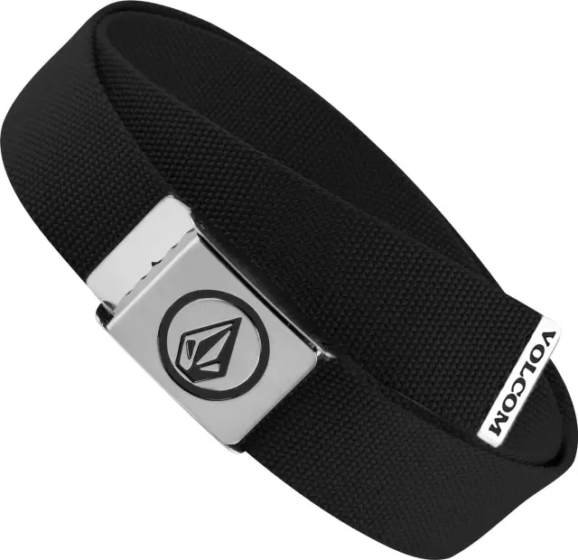 VOLCOM CIRCLE WEB BELT ΑΝΔΡΙΚΗ BLACK 2