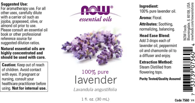 Now Foods Essential Oils - Lavender Oil 2