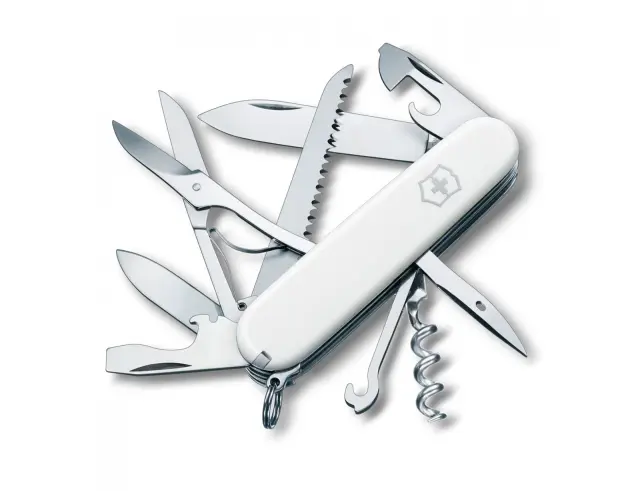 Ελβετικός Σουγιάς Victorinox Huntsman με 15 λειτουργίες και μήκος 9.1cm - White 1.3713.7 2