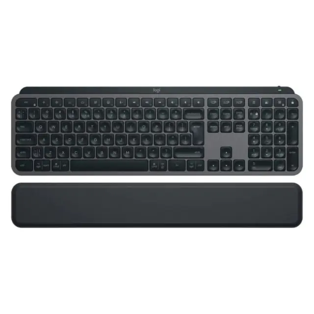 Logitech Keyboard MX Keys S Plus With Palm Rest US-Layout (920-011589)