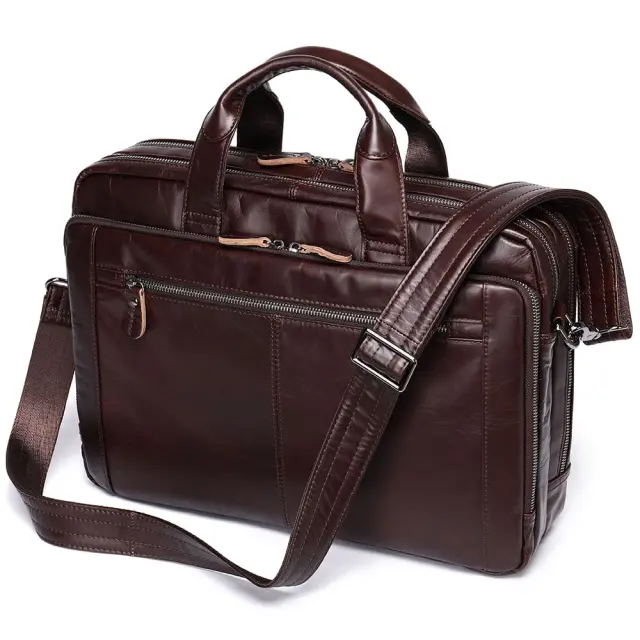 Δερμάτινος χαρτοφύλακας Cardinal 9207 Καφέ - One Size 3
