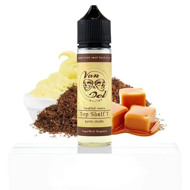 Top Shelf T 20ml (60ml) - Van & Del Flavorshots