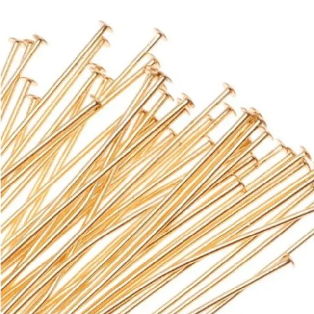 Γράνα-Head Pin- Επίχρυση Ø0.70mm Μ7.62cm ~144τεμ