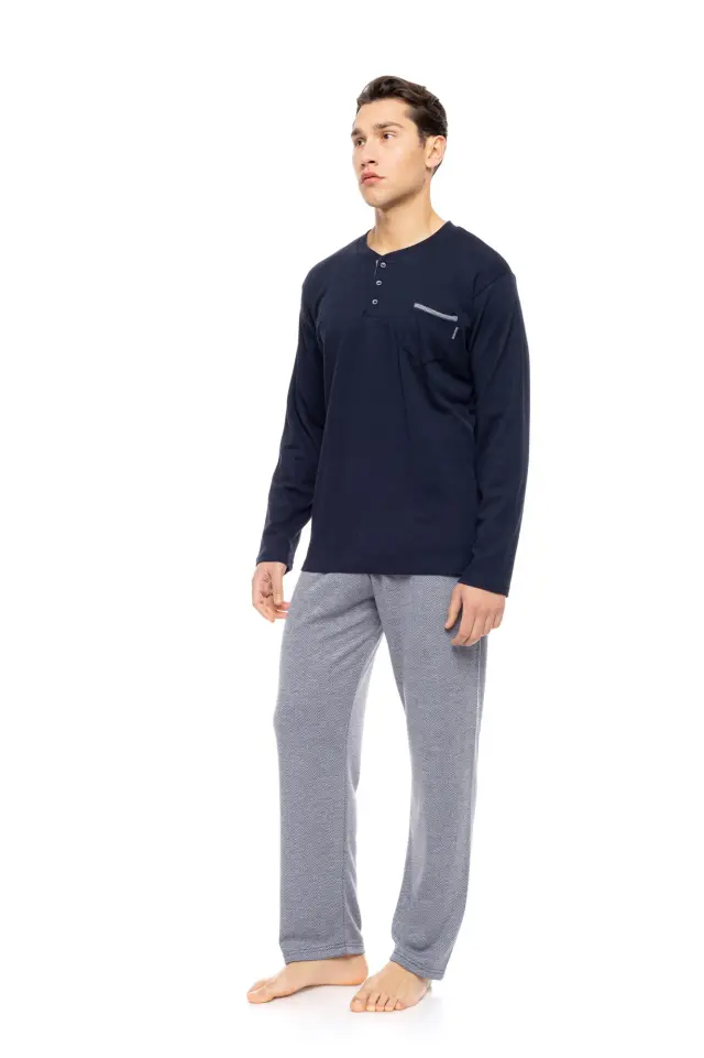 W-M768 - Type - PYJAMA JACQUARD MOSAIC DENIM 2