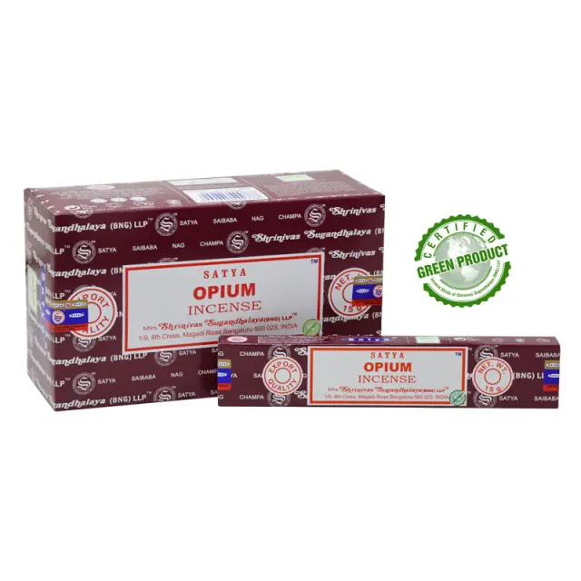 Αρωματικά Στικ Satya Opium Flora Incense Sticks 15g