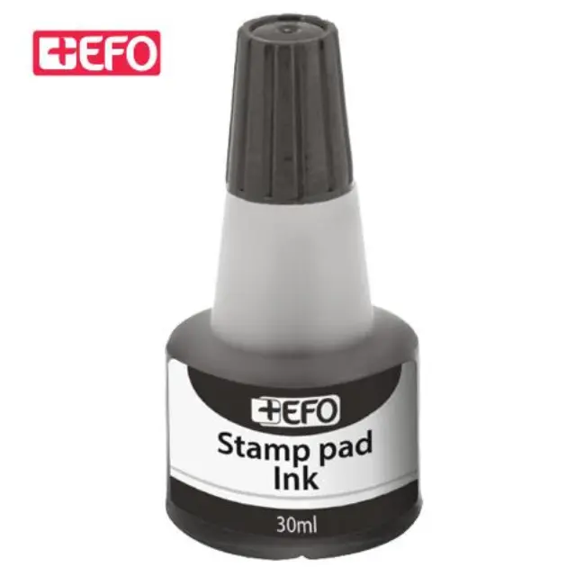 Μελάνι Ταμπόν +Efo 30ml Μαύρο