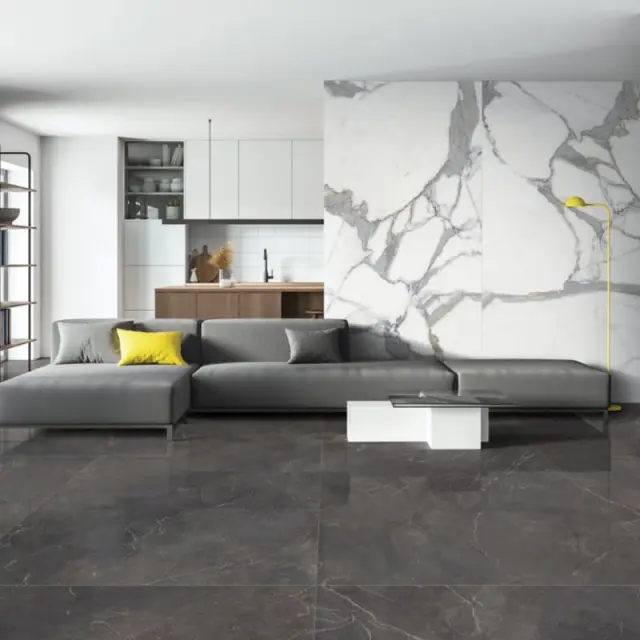 Titanium Grey 120x120 cm Πλακάκι Πορσελάνης