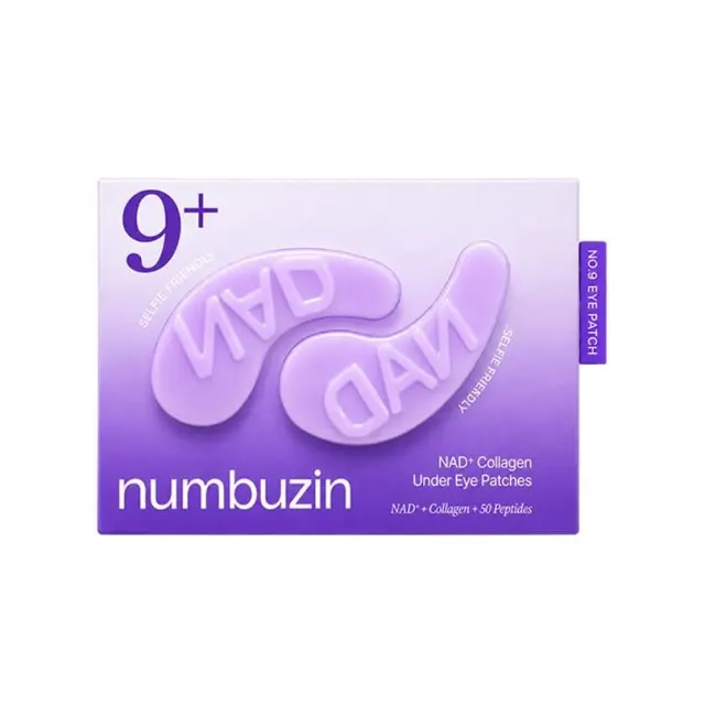 Numbuzin No.9 NAD Collagen Under Eye Patches μίας χρήσης με Κολλαγόνο + 50 Πεπτίδια για ανόρθωσηκαι λάμψη 1τμχ