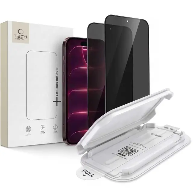 Tech-Protect OneTouch Set Spy+ Privacy 2-Pack iPhone 18 Pro Max