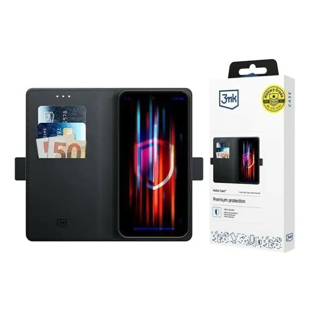3mk Θήκη Κινητού Galaxy S26 FE Wallet Case Black