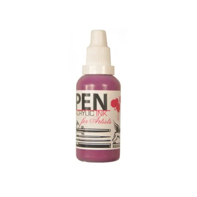 Μελάνι για αερογράφο PEN Acrilic Ink 35ml, Magenta, Renesans