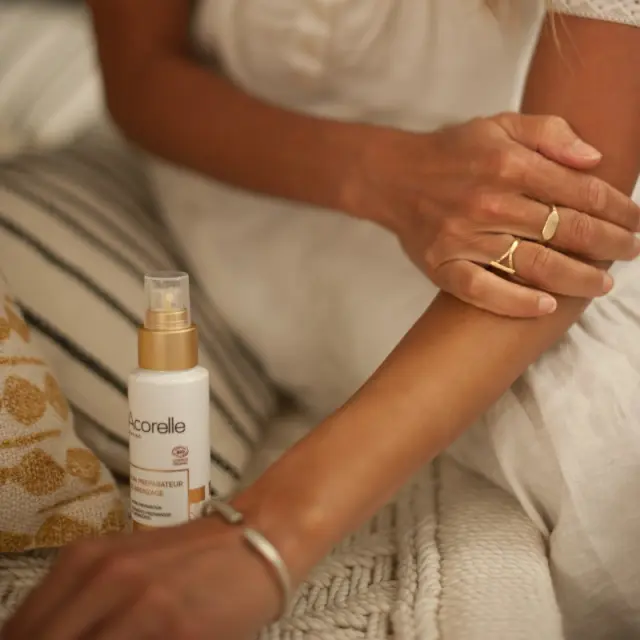 Acorelle Certified Organic Tanning Preparation Treatment - Βιολογική Φροντίδα Προετοιμασίας για Μαύρισμα, 100ml 3