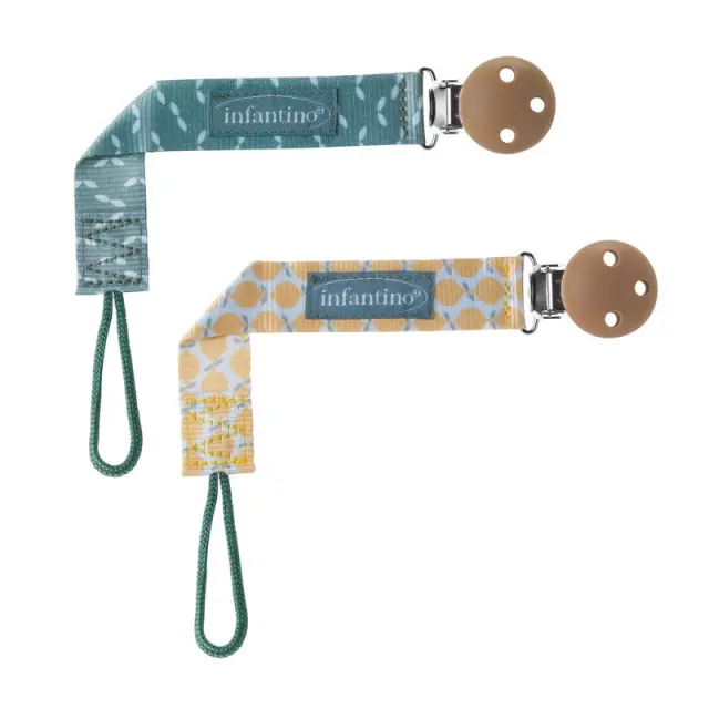 INFANTINO Pacigrip Citrus lemon 2pk -Αξεσουάρ Πιπίλας.