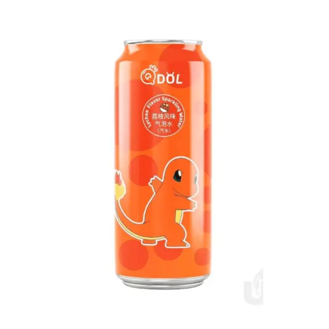QDOL Pokemon Lychee Flavor Sparkling Water Charmander 500ml ΧΓ